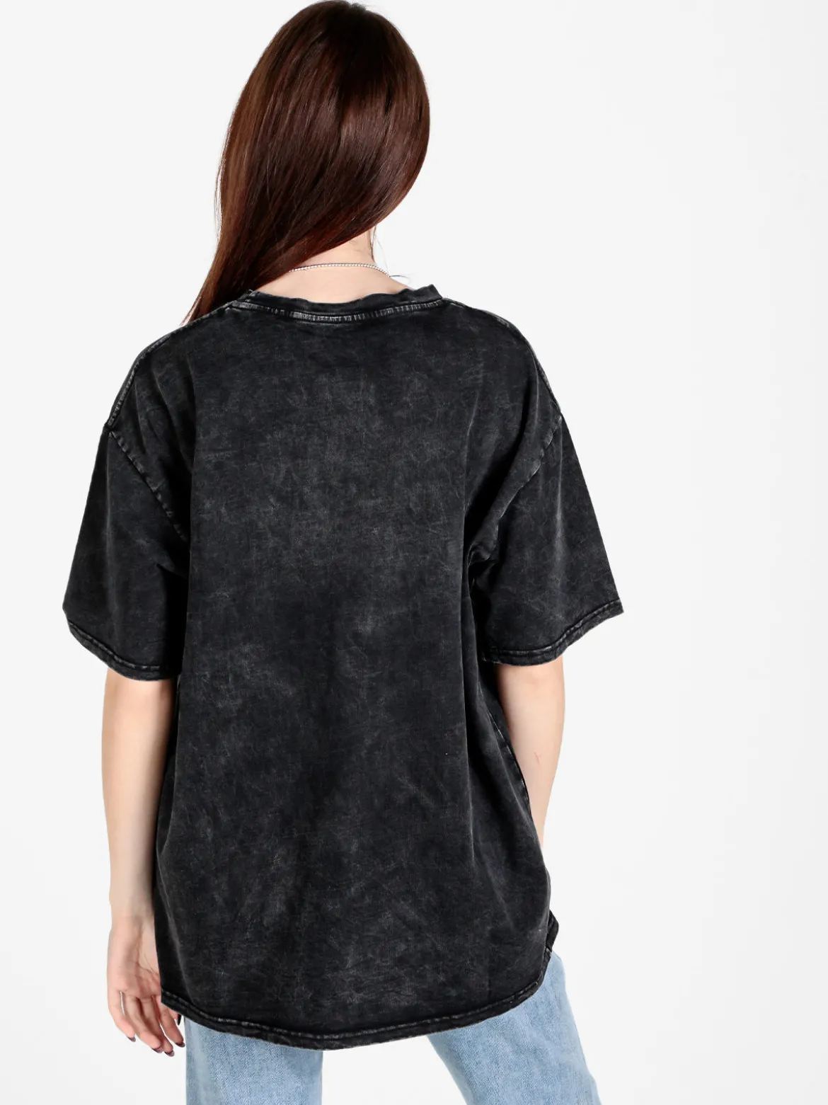 Monte Cervino Maxi t-shirt donna oversize con stampa