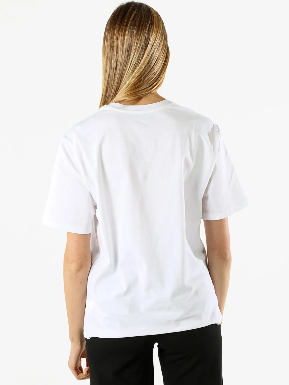 Monte Cervino T-shirt da donna in cotone con ricami - fango