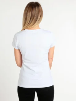 Monte Cervino T-shirt donna con disegno e perline