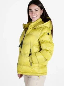 Mont Rose Giubbotto donna imbottito con cappuccio e zip