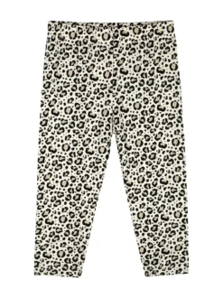 Mouset Completo bambina 2 pezzi con t-shirt e leggings maculati a 3/4