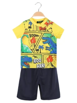 Mouset Completo corto 2 pezzi da neonato t-shirt e bermuda
