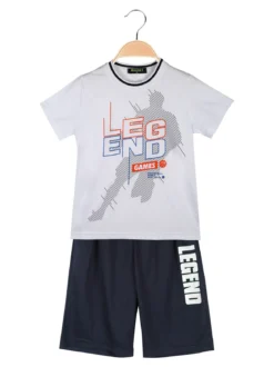 Mouset Completo da bambino 2 pezzi con t-shirt e bermuda