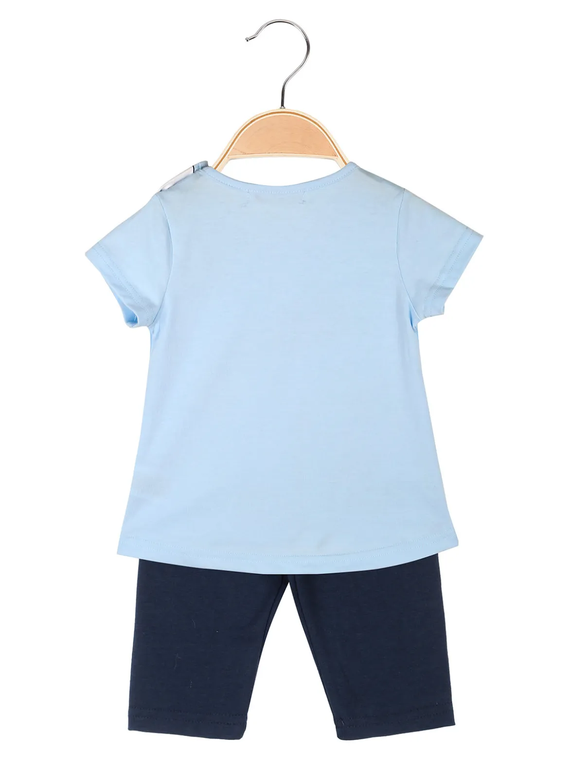 Mouset Completo da neonata con t-shirt e leggings corti