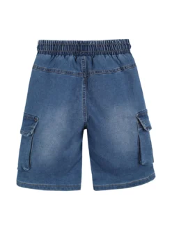 Mr Jek Bermuda in jeans da bambino con tasconi