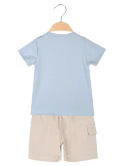 Mr Jek Completo corto da neonato con t-shirt e bermuda