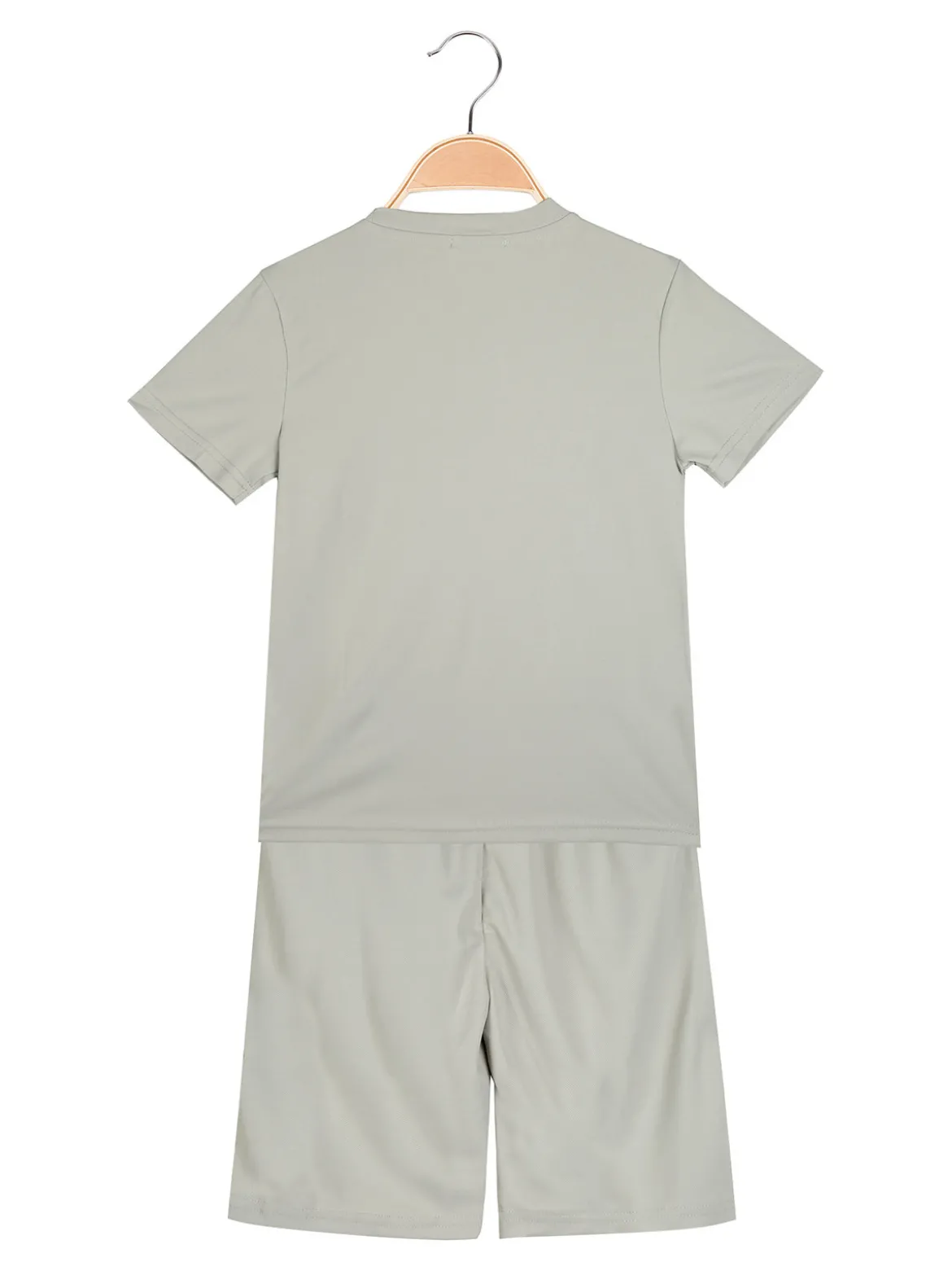 Mr Jek Completo corto da ragazzo con t-shirt e bermuda - pistacchio