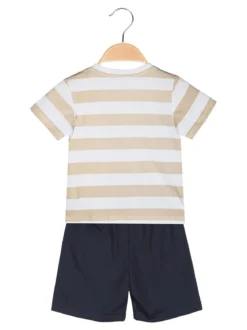Mr Jek Completo da neonato 2 pezzi con t-shirt e bermuda