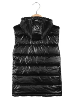Mr Jek Gilet imbottito da bambino con cappuccio