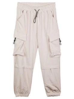 Mr Jek Pantaloni da bambino con tasconi e polsini
