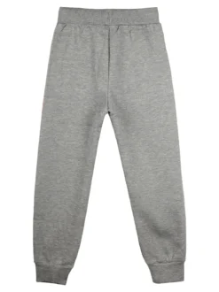 Mr Jek Pantaloni sportivi da bambino con polsini e coulisse - grigio
