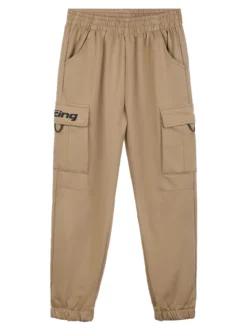 Mr Jek Pantaloni sportivi da bambino con tasconi e polsini
