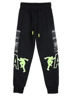 Mr Jek Pantaloni tuta da bambino con interno felpato - blu scuro