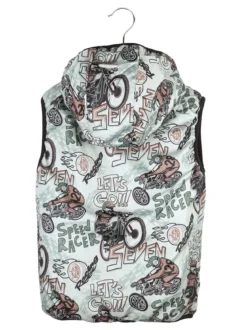 Mr Jek Smanicato da bambino reversibile con cappuccio e zip