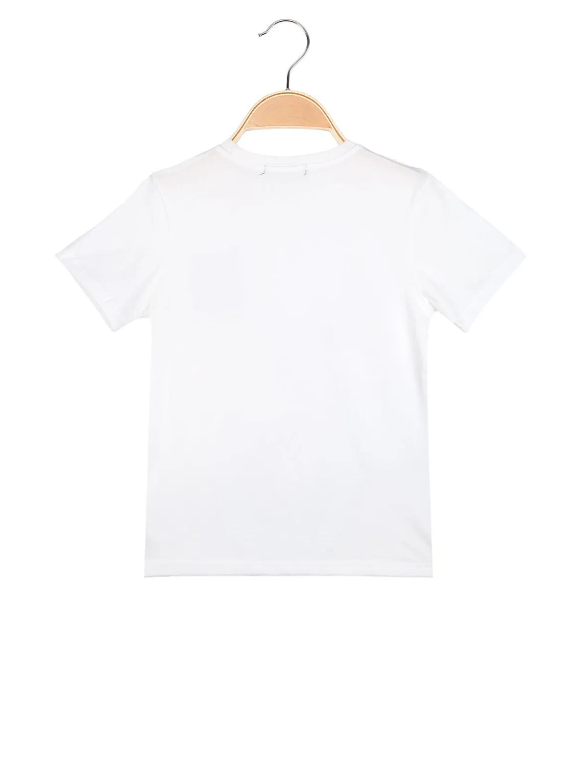 Mr Jek T-shirt da bambino in cotone con stampa - bianco