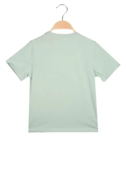 Mr Jek T-shirt da ragazzo in cotone con stampa - verde chiaro
