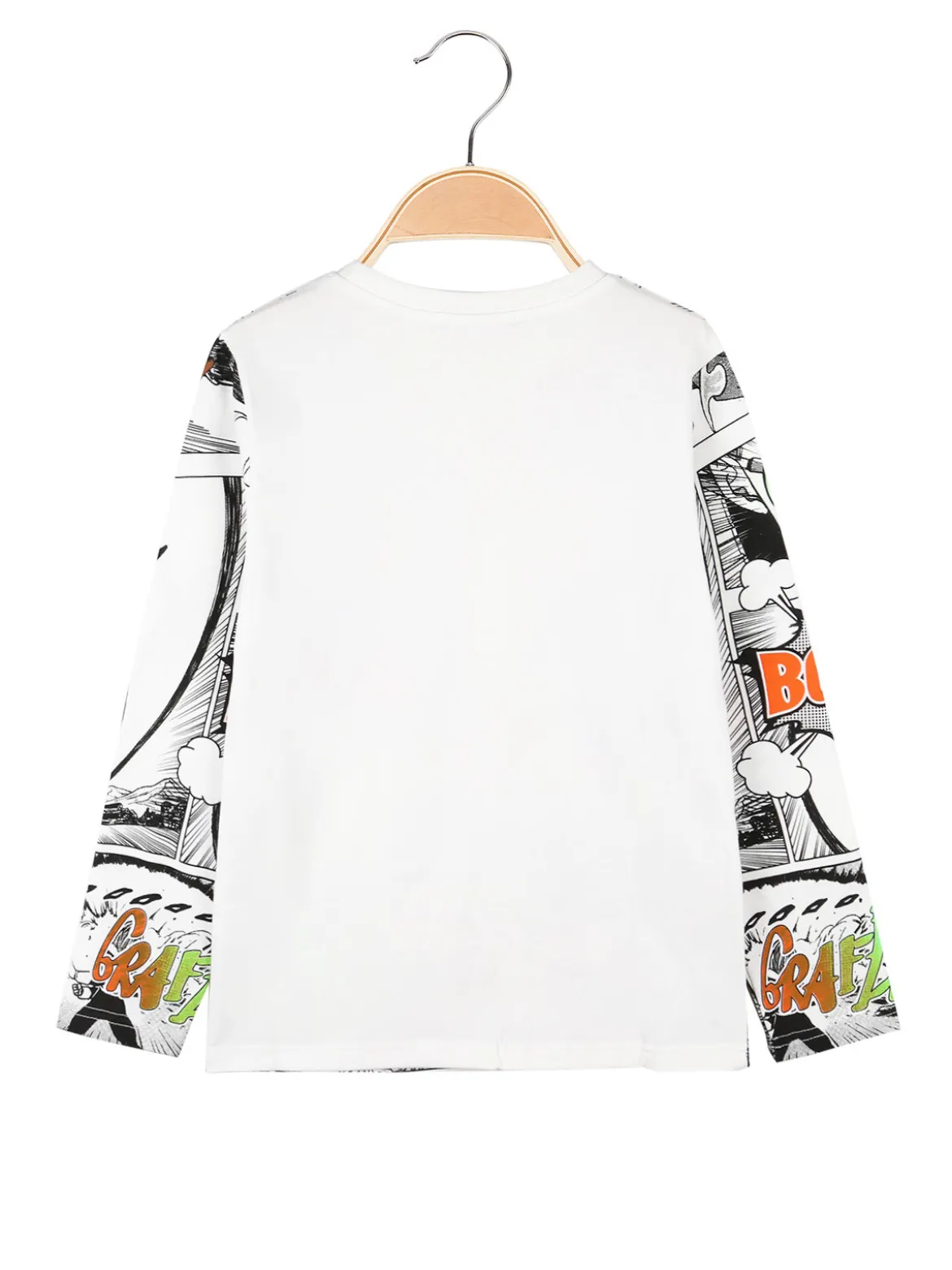 Mr Jek T-shirt manica lunga da bambino felpata