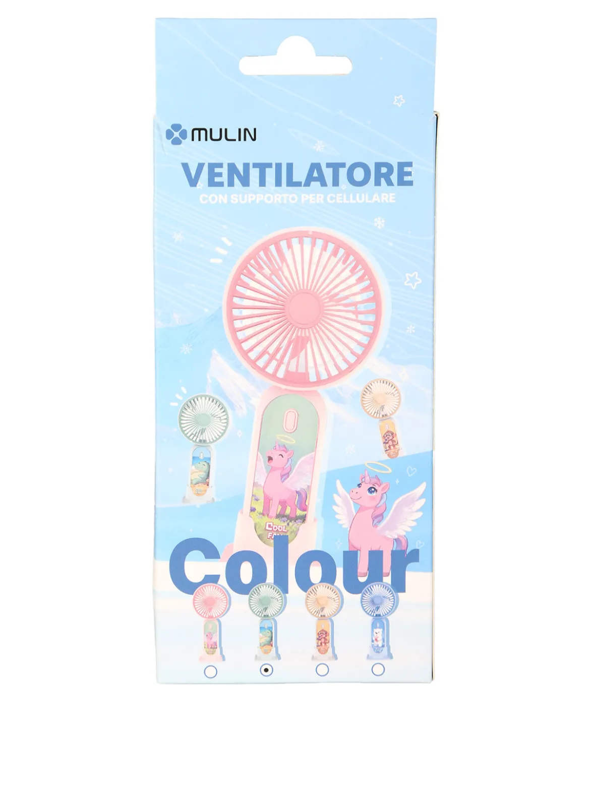 Mulin Ventilatore con supporto per cellulare - khaki
