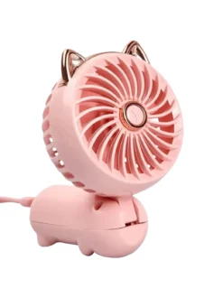 Mulin Ventilatore pieghevole - rosa