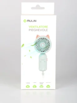 Mulin Ventilatore pieghevole - rosa