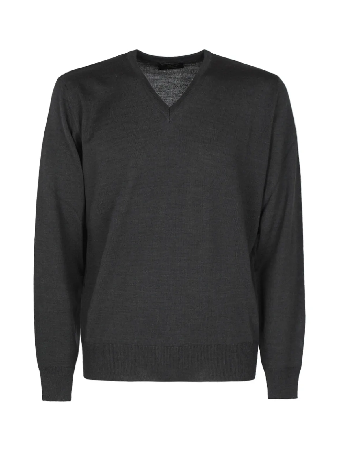 Mv Pullover da uomo misto lana con scollo a V