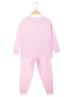 Nacshua Pigiama lungo da bambina in cotone