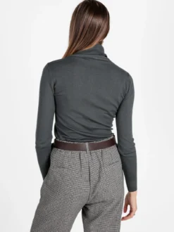 Naiife Maglia dolcevita da donna tinta unita
