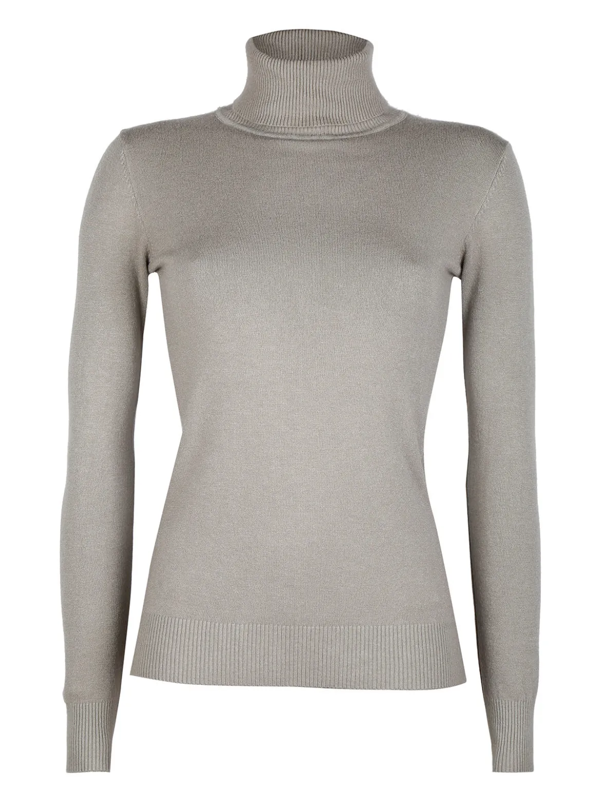 Naiife Maglia dolcevita da donna tinta unita
