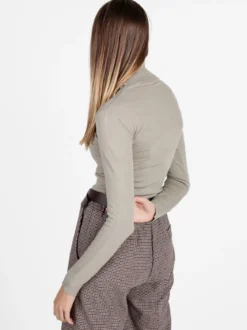 Naiife Maglia dolcevita da donna tinta unita