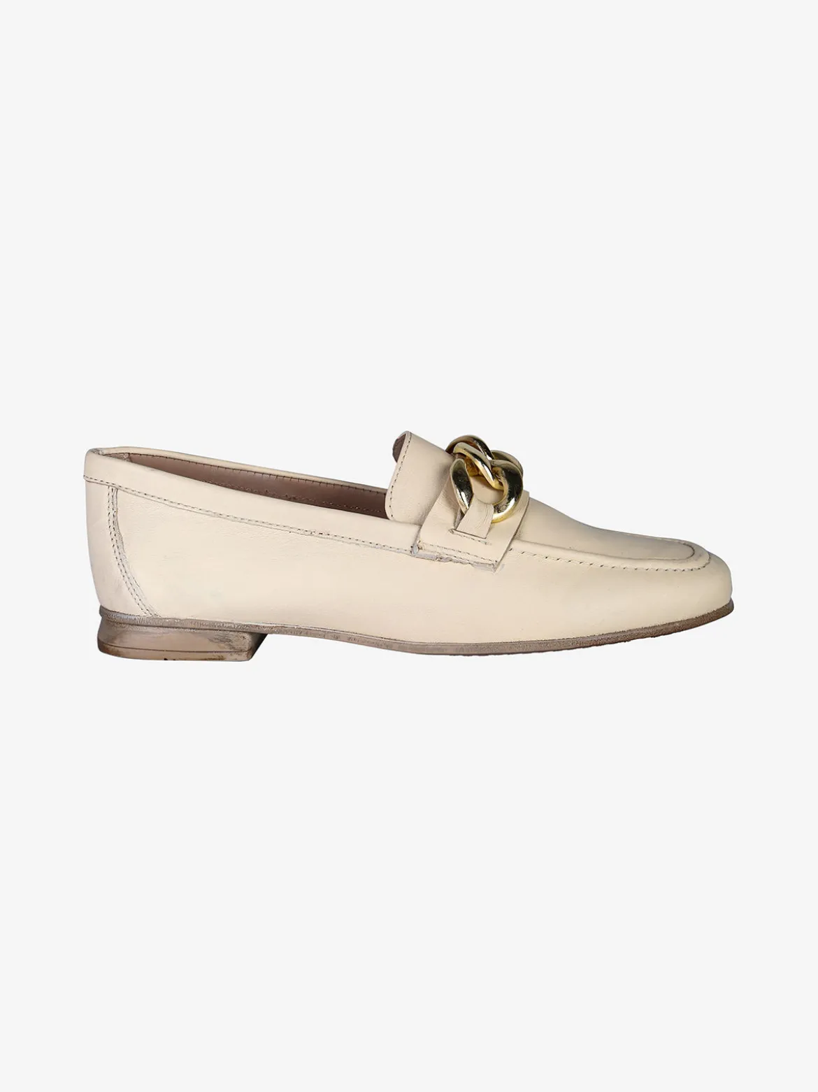 Nakoa Mocassini donna in vera pelle con catena