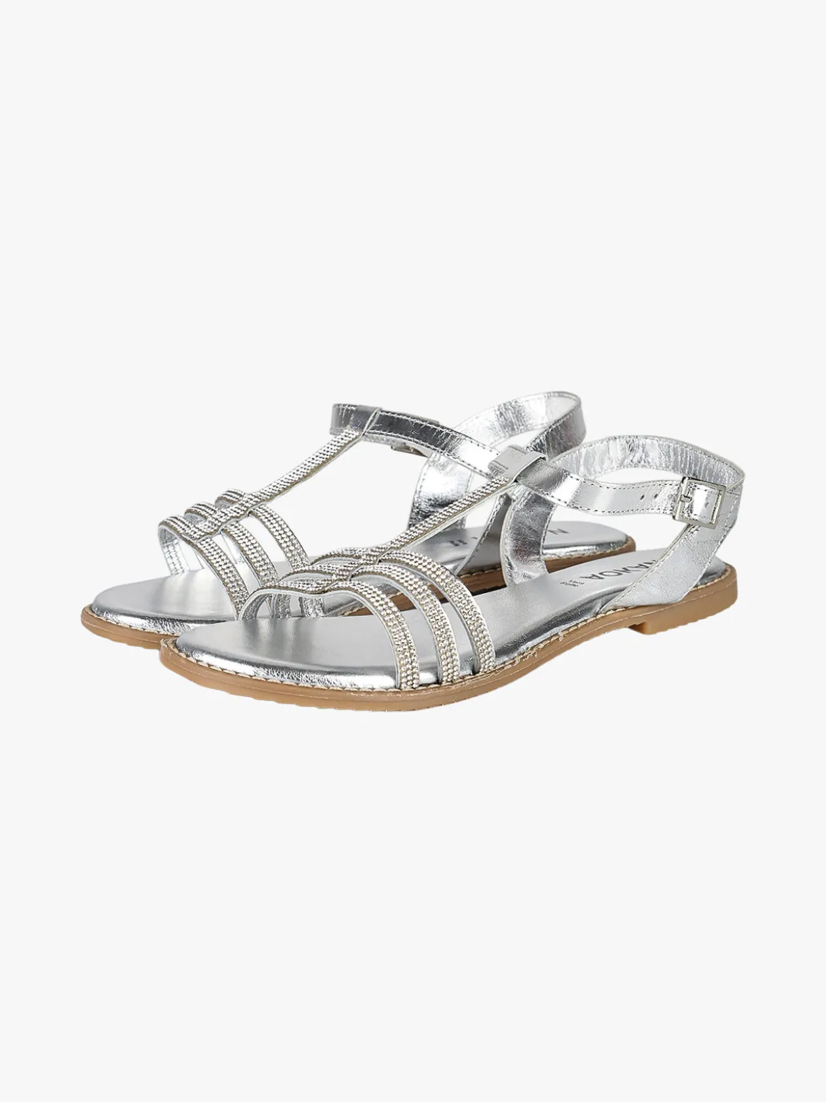 Nakoa Sandali gioiello in pelle da donna