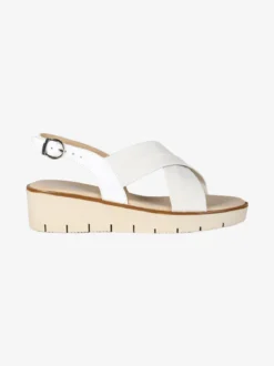 Nakoa Sandali in pelle da donna con fasce intrecciate