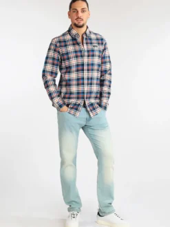 Napapijri Camicia a quadri da uomo in cotone