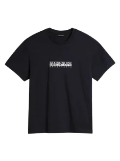 Napapijri S BOX W SS T-shirt donna manica corta con scritta