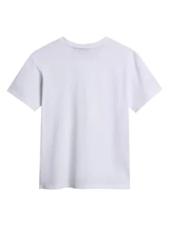 Napapijri S BOX W SS T-shirt donna manica corta con scritta