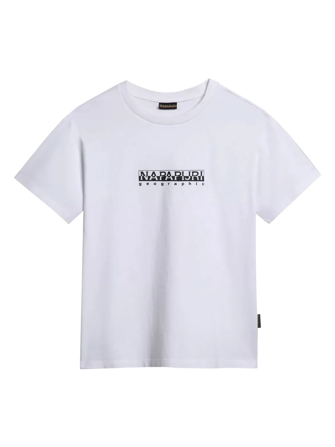 Napapijri S BOX W SS T-shirt donna manica corta con scritta