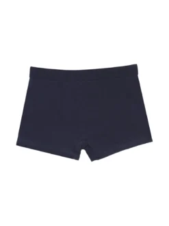 Navigare Boxer da ragazzo in cotone - blu scuro