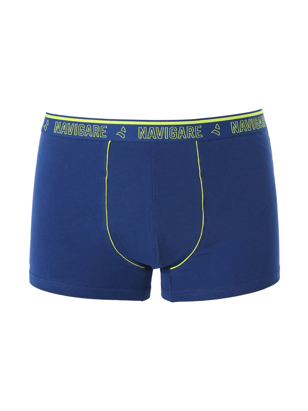 Navigare Boxer da uomo in cotone - blu
