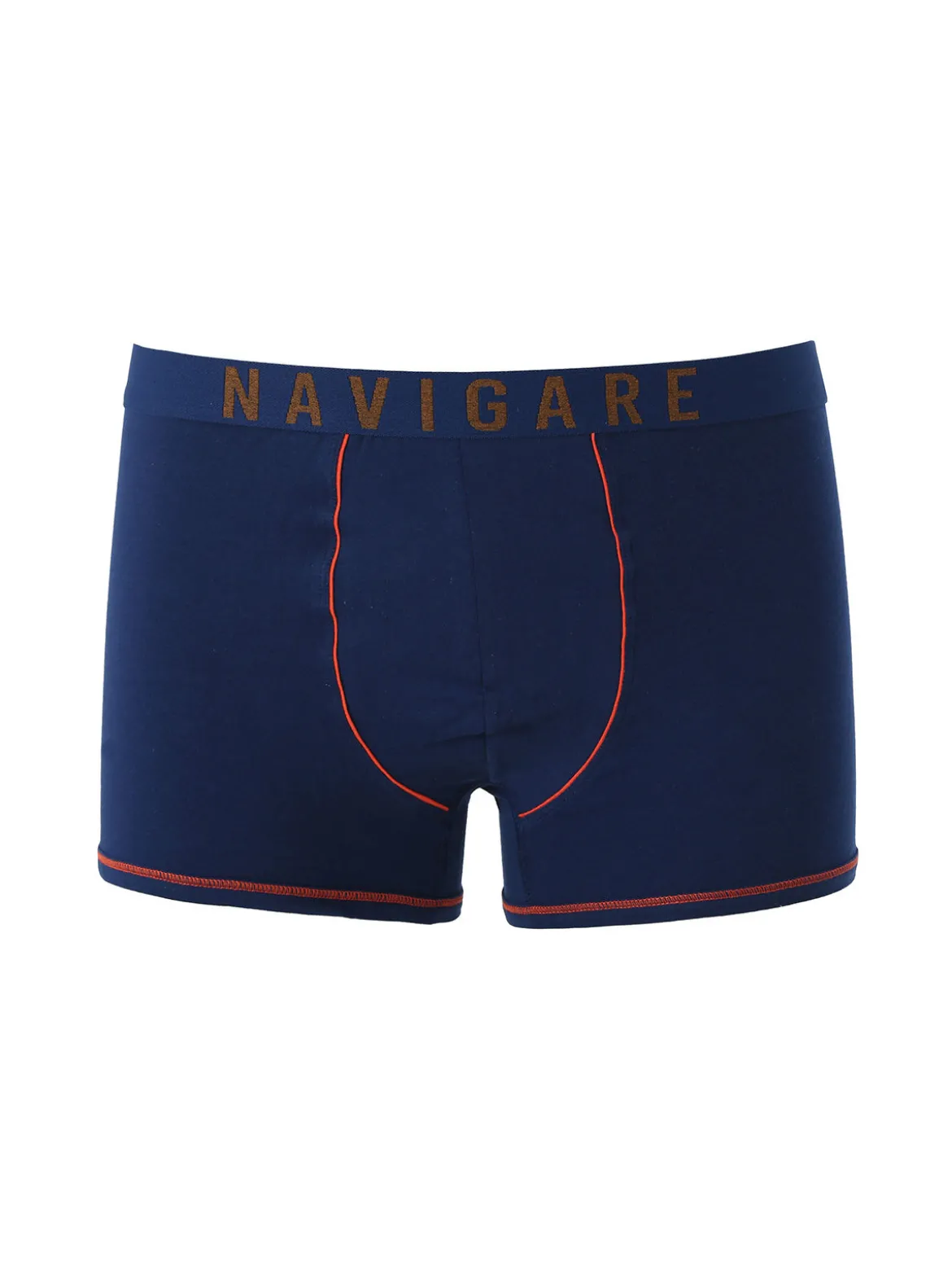 Navigare Boxer da uomo in cotone - blu