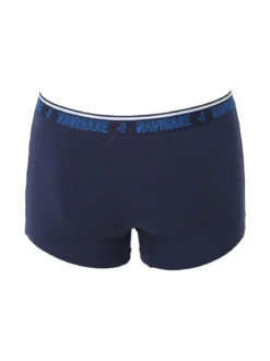 Navigare Boxer da uomo in cotone - blu scuro