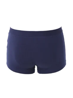 Navigare Boxer da uomo in cotone elasticizzato - blu scuro
