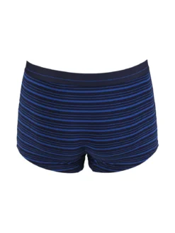 Navigare Boxer da uomo rigati in cotone jersey