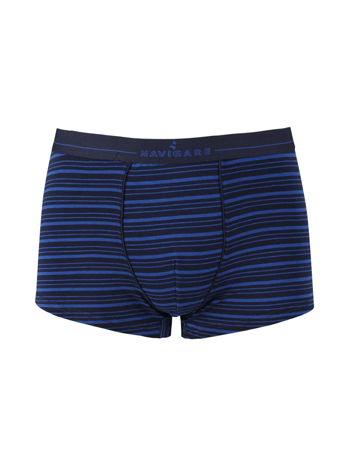 Navigare Boxer da uomo rigati in cotone jersey