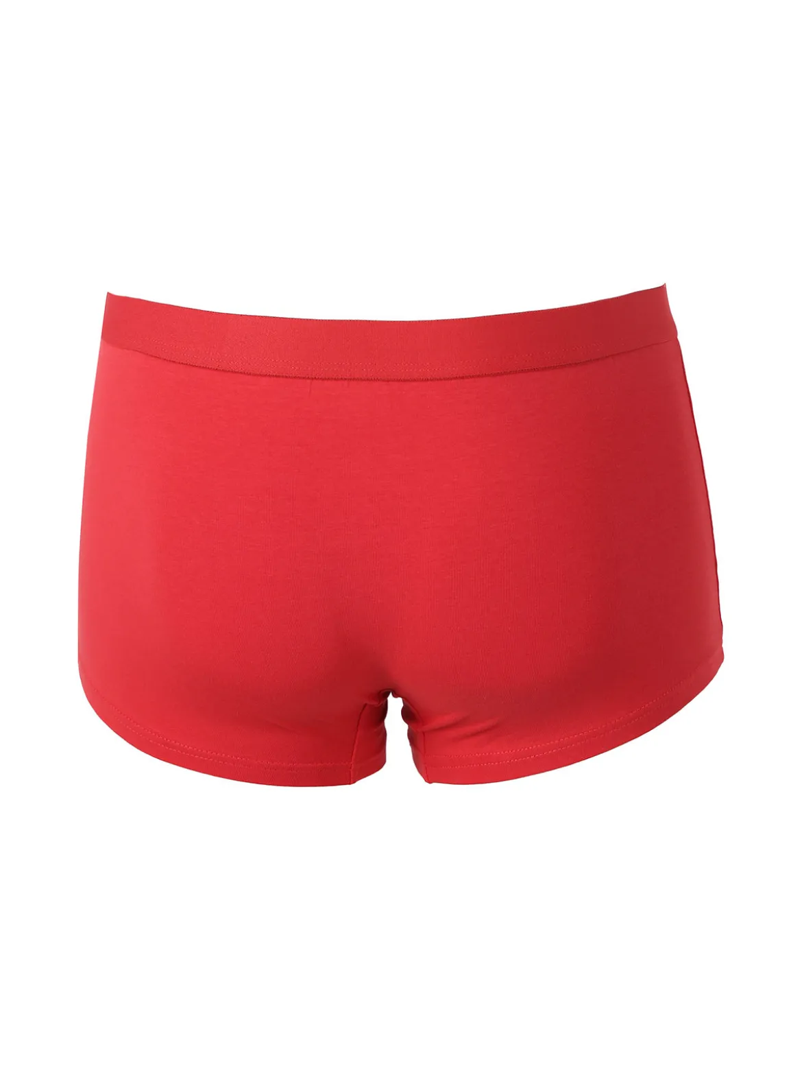 Navigare Boxer natalizio da uomo in cotone - rosso