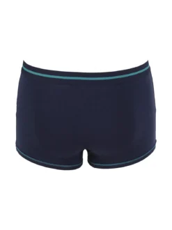 Navigare Boxer uomo in cotone - blu scuro