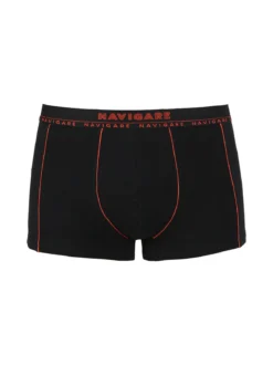 Navigare Boxer uomo in cotone elastico - arancione