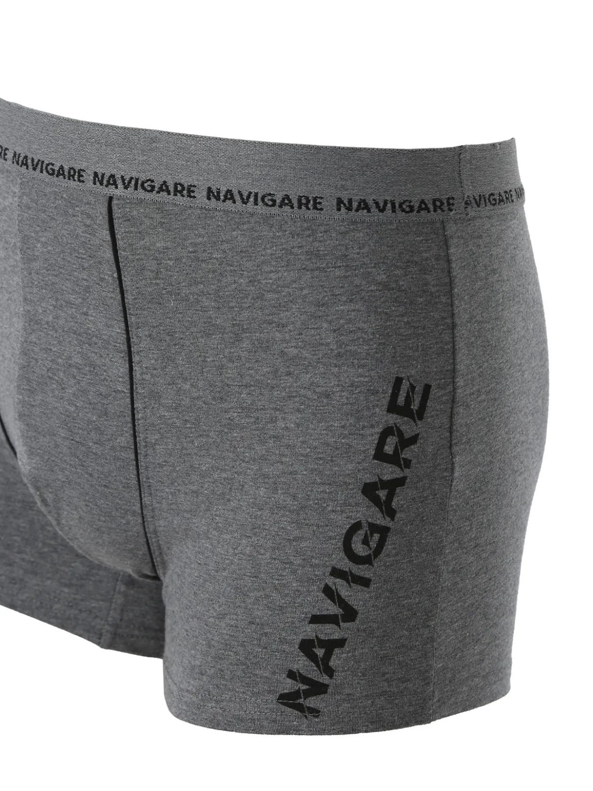 Navigare Boxer uomo in cotone - grigio scuro