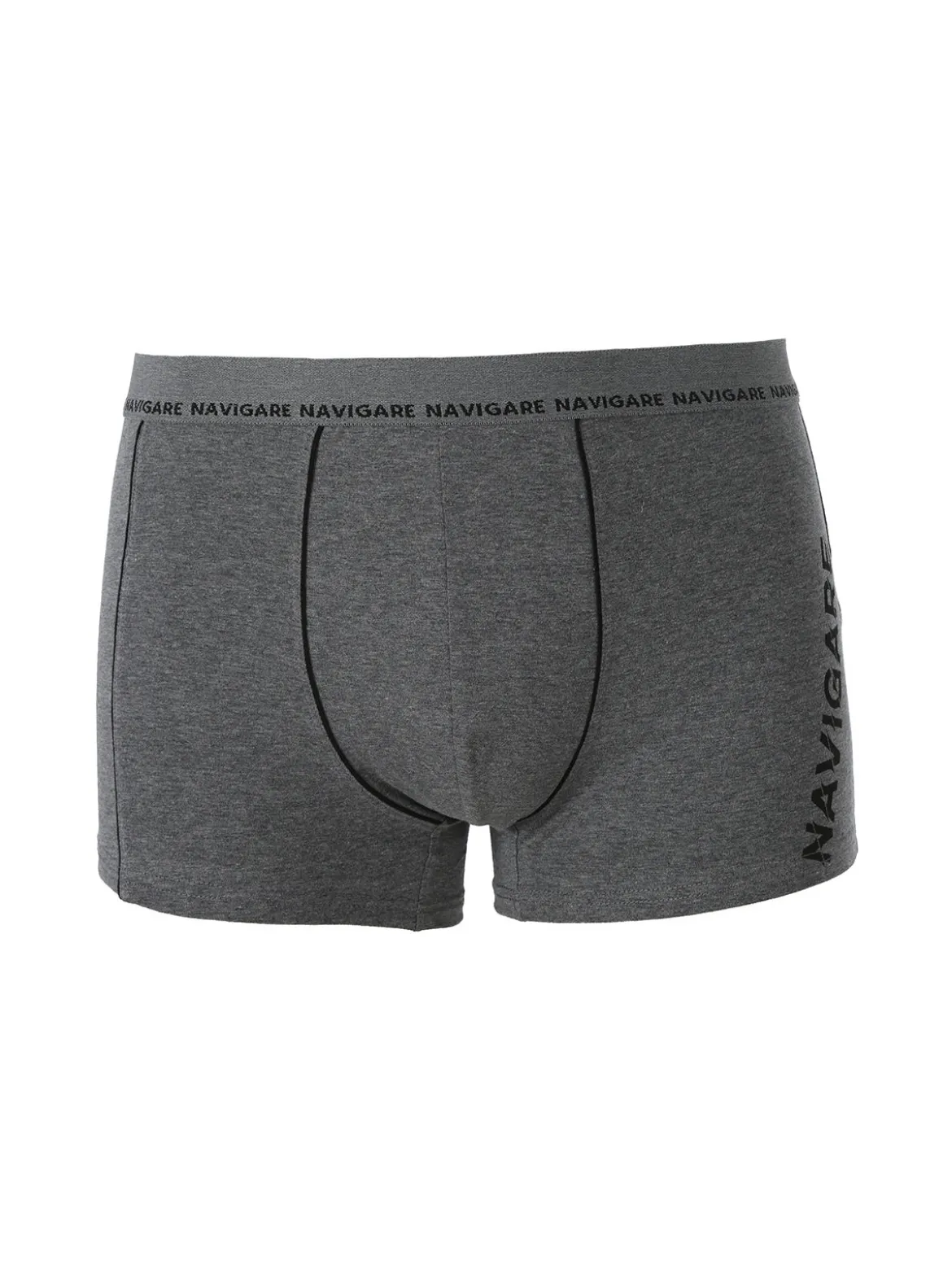 Navigare Boxer uomo in cotone - grigio scuro
