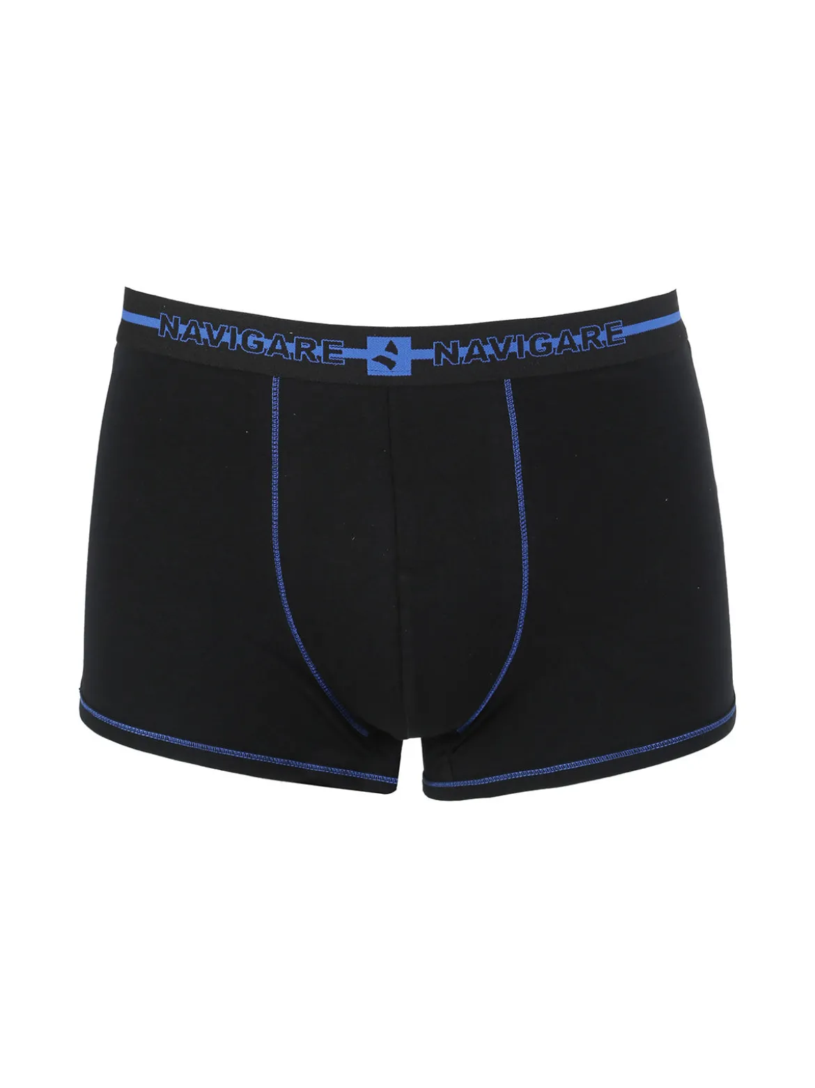 Navigare Boxer uomo in cotone - nero