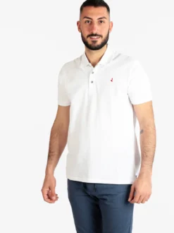 Navigare Polo da uomo manica corta con logo